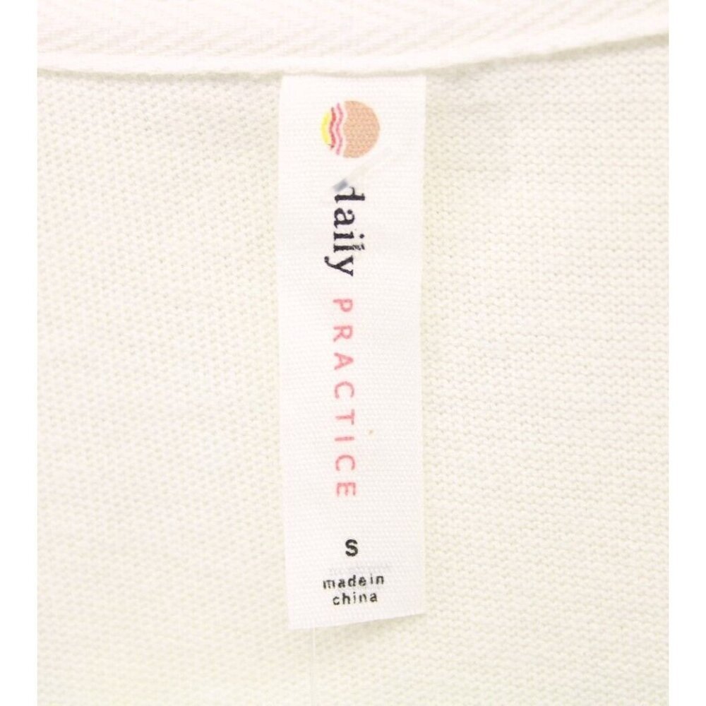 Daily Practice by Anthropologie Women's Half-Zip Pullover Vanilla Sz S NWT - Picture 6 of 8